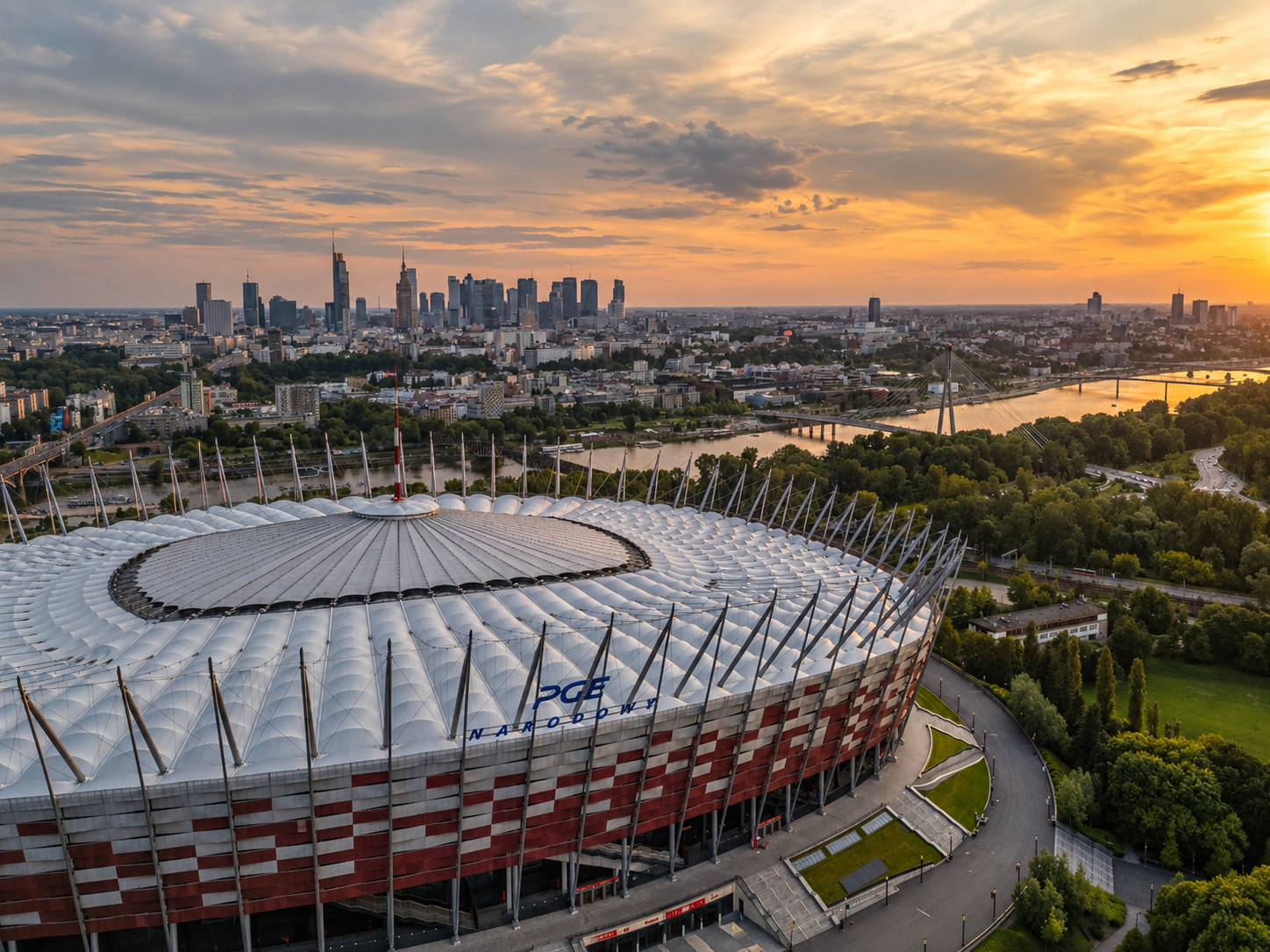Panorama Warszawy nad Wisłą